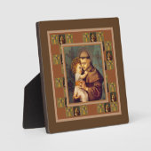 パドアの聖アンソニーとベビー・イエス フォトプラーク (正面)