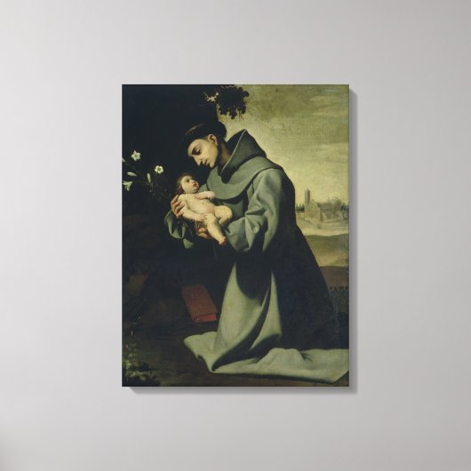 パドアの聖アントニー キャンバスプリント (正面)