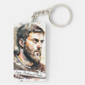 パドアの聖アントニー キーホルダー (裏面)