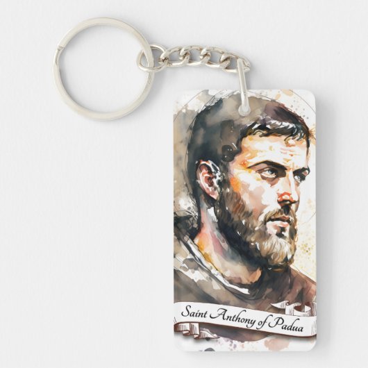 パドアの聖アントニー キーホルダー (正面)