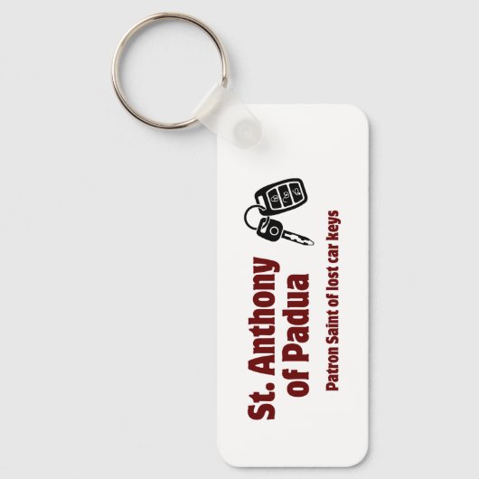 パドアの聖アントニー キーホルダー (正面)