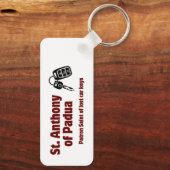 パドアの聖アントニー キーホルダー (裏面)