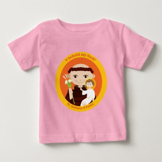 パドアの聖アントニー ベビーTシャツ (正面)