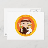 パドアの聖アントニー ポストカード (正面/裏面)