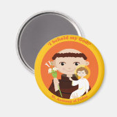 パドアの聖アントニー マグネット (正面/裏面)