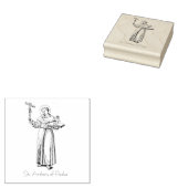パドアカトリック宗教聖アントニー ラバースタンプ (押印)