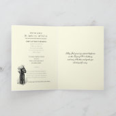 パドアチャイルドイエスカードの聖アンソニー カード (内部)