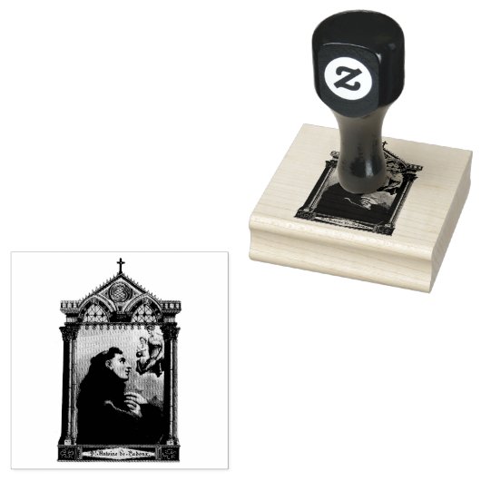 パドア宗教ヴァージンマリア・イエスの聖アンソニー ラバースタンプ (押印)