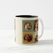 パドゥアのベビーイエス・キリストのセントアンソニー ツートーンマグカップ (正面右)