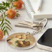 パドゥアのベビーイエス・キリストのSt Anthony キーホルダー (正面右)