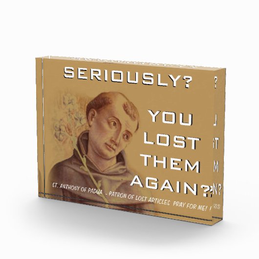 パドゥアのユーモアのあるなセントアンソニー フォトブロック (右)