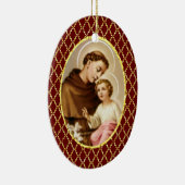 パドゥアのSt Anthony セラミックオーナメント (右)