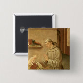 パドゥアのSt Anthony 缶バッジ (正面&裏面)