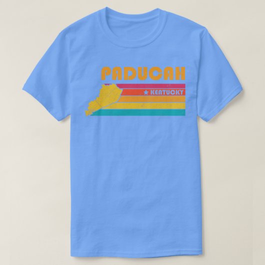 パドゥカケンタッキーヴィンテージ動揺して土産 Tシャツ (デザイン正面)