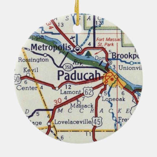 パドゥカKYヴィンテージマップ セラミックオーナメント (裏面)