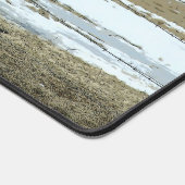 パドック荷車を引くデスクマットにベルギーの馬 デスクマット (コーナー)