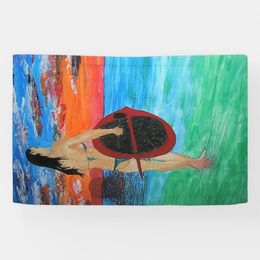 パドデルボーダー 横断幕 (横)