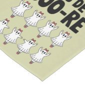 パドブーレバレリーナ幽霊ハロウィン不気味 ショートテーブルランナー (コーナー)