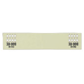 パドブーレバレリーナ幽霊ハロウィン不気味 ショートテーブルランナー (横)