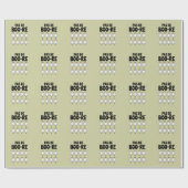 パドブーレバレリーナ幽霊ハロウィン不気味 ラッピングペーパー (フラット)