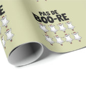 パドブーレバレリーナ幽霊ハロウィン不気味 ラッピングペーパー (ロールコーナー)