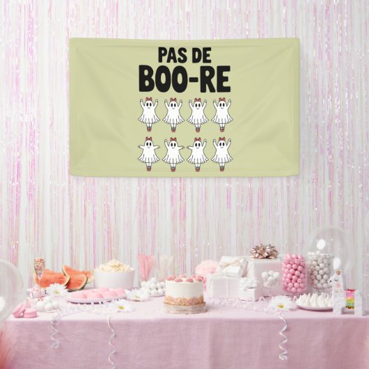 パドブーレバレリーナ幽霊ハロウィン不気味 横断幕 (パーティー)