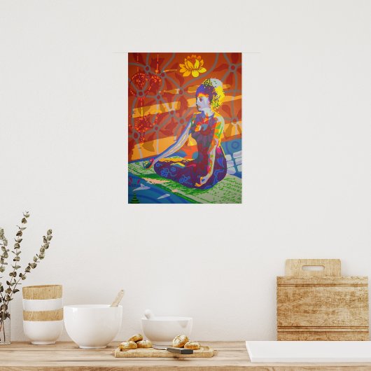 パドマサナ – 2008 ポスター (キッチン)