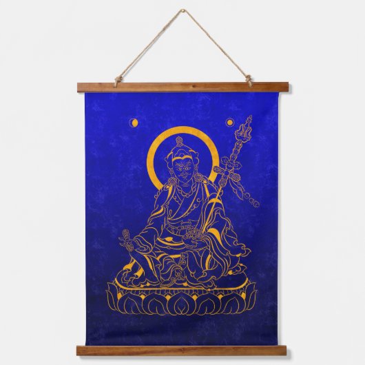 パドマサンバタペストリー/タピッセリエ 吊り下げ型タペストリー (正面)