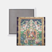 パドマサンバヴァの短歌， c.749 AD マグネット (正面/裏面)