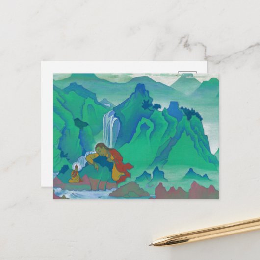 パドマサンバヴァバイニコラスロエリッチ シーズンポストカード (正面/裏面インサイチュ)