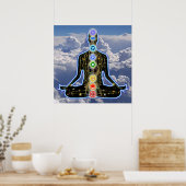 パドマスカイと銀河系 ポスター (キッチン)