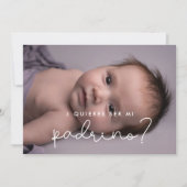 パドラーノの提案カードになりますか？ 招待状 (正面)