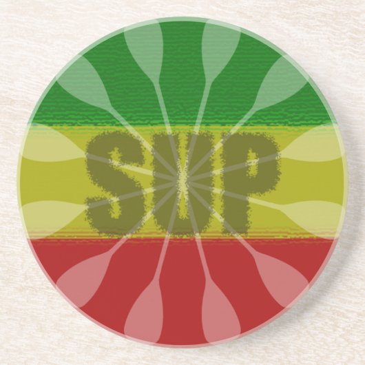 パドリングで立つ コースター (正面)