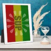 パドリングで立つ フォトプラーク (側面)