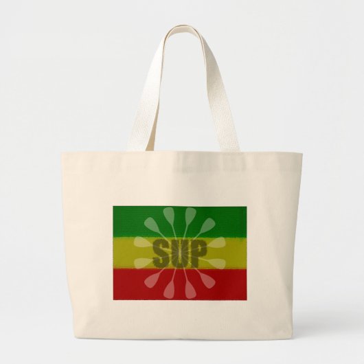 パドリングで立つ ラージトートバッグ (正面)