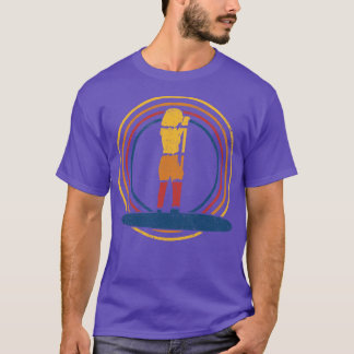 パドリングで立つ Tシャツ