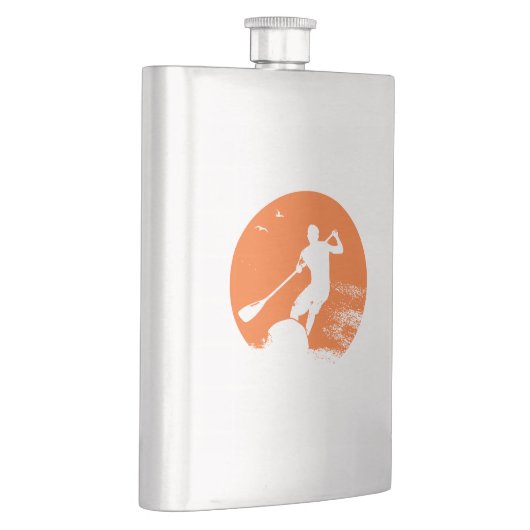 パドリングサーファーを立ち上げる フラスク (右)