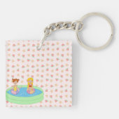 パドリングプールキーチェーン キーホルダー (裏面)