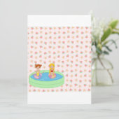 パドリングプール招待状 招待状 (スタンド正面)