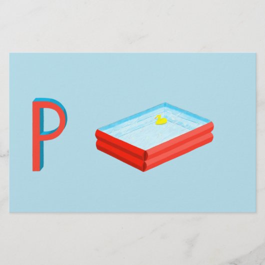 パドリングプール紙 (正面)