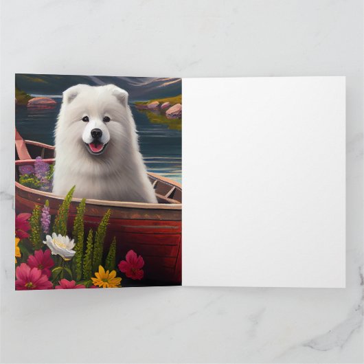 パドルでサモエイ:風光明媚な冒険 カード (内部)