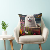 パドルでサモエイ：風光明媚な冒険 クッション (椅子)