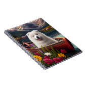 パドルでサモエイ：風光明媚な冒険 ノートブック (右側)