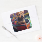 パドルでチェサピーク：風光明媚な冒険|過去記事 スクエアシール (封筒)