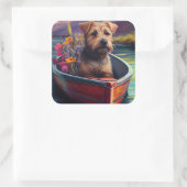 パドルでチェサピーク：風光明媚な冒険|過去記事 スクエアシール (バッグ)