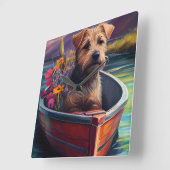 パドルでチェサピーク：風光明媚な冒険|過去記事 スクエア壁時計 (傾斜)