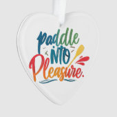 パドルで楽しむ オーナメント (正面)