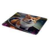 パドルにコルギを乗せる:風光明媚な冒険 カッティングボード (角)