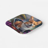 パドルにコルギを乗せる:風光明媚な冒険 ペーパープレート (傾斜あり)