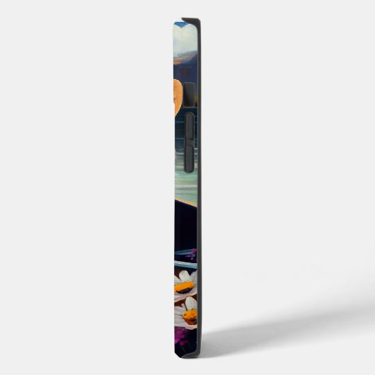 パドルにコルギを乗せる:風光明媚な冒険 Case-Mate iPhoneケース (裏面 / 左)